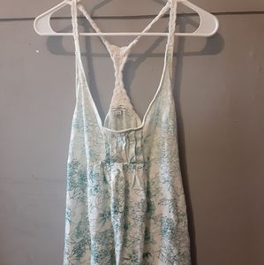Floral tank top